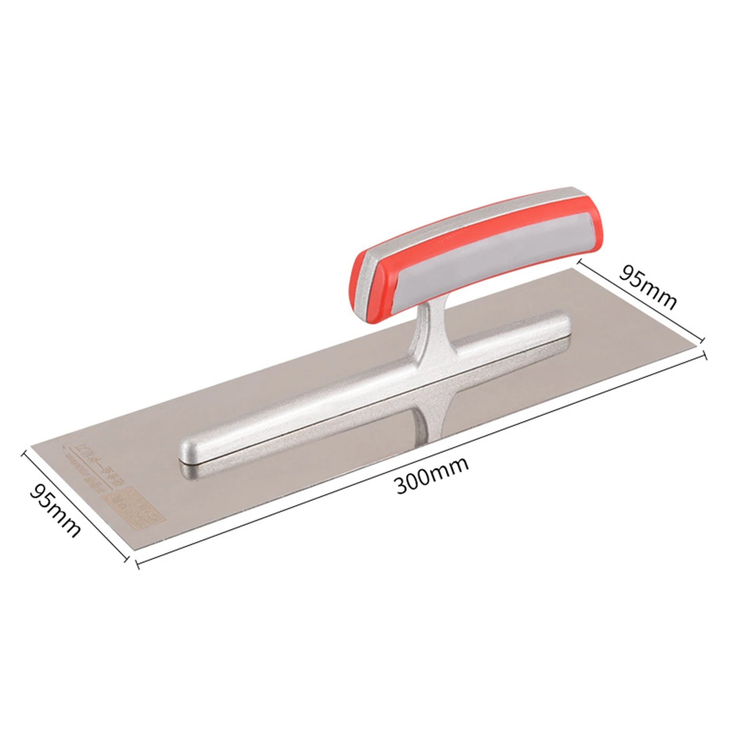 Stainless Steel Corner Trowels corner tool Plastering Trowel Concrete Trowel Drywall Tool Rubber Handle Corner Shaping Trowel