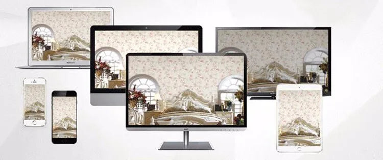 Индивидуальные 3D фотообои с трехмерным геометрическим рисунком