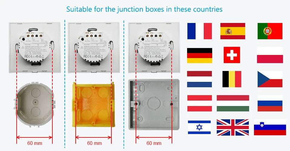 Smart WiFi Curtain Blinds Switch for Roller Shutter Electric Tubular Motor Google Home Alexa Echo Smart Home App Timer Profi-Group