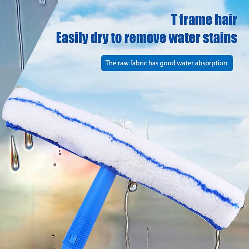 2/1Pcs 35CM Window Cleaning Combo Squeegee & Microfiber Window Washer Shower Squeegees Window Glass Wiper Cleaning Tool Profi-Group