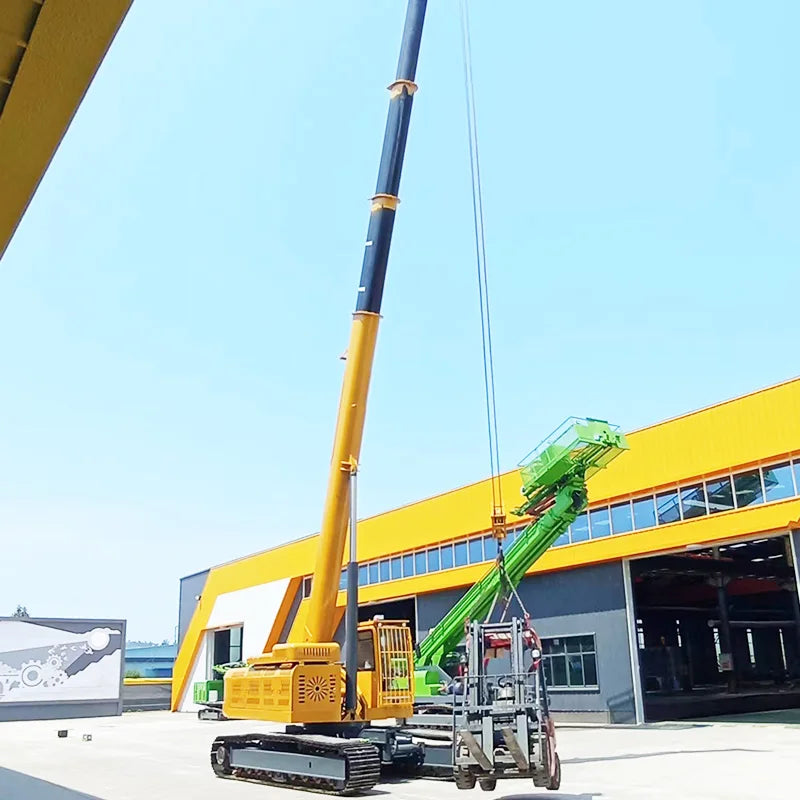 Spider Crane 1T 3T 5T Electric Mini Spider Crane Hydraulic Telescopic Boom Crawler Lifting Equipment for Building Industrial Use Profi-Group