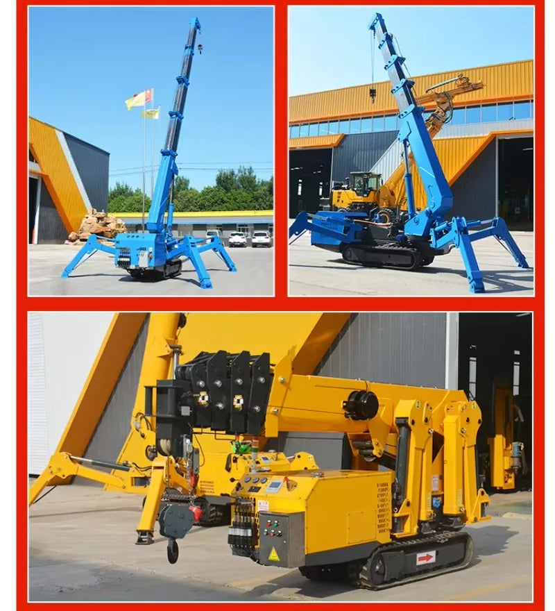 USA Europe Factory Spider Crane 5ton 8ton Spider Crane Profi-Group