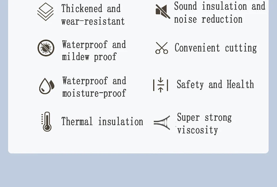 5M Indoor Insulation And Cold Proof Wall Sticker Wall Panel Sticker - Profi-Group