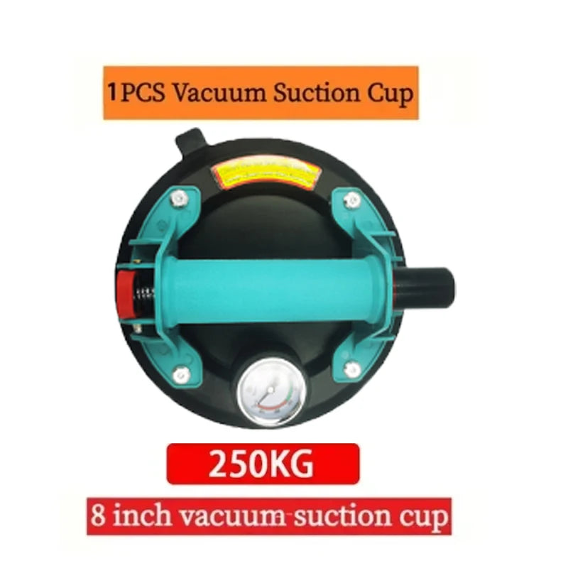 2PCS 1PCS 8 Inch Vacuum Suction Cup 250kg Air Pump Ventosas