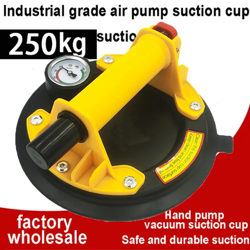 2PCS 1PCS 8 Inch Vacuum Suction Cup 250kg Air Pump Ventosas