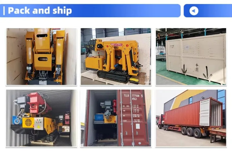 USA Europe Factory Spider Crane 5ton 8ton Spider Crane Profi-Group