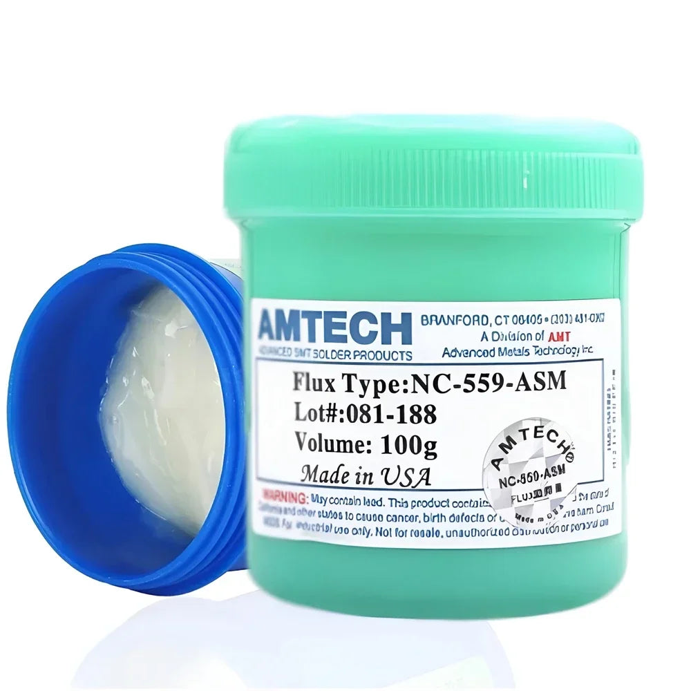 1Pc NC-559-ASM 100g Lead-Free Solder Paste Flux No-clean Welding Flux For SMT BGA Reballing Soldering Welding Repair Tool Profi-Group