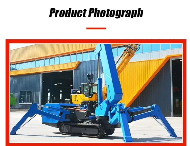USA Europe Factory Spider Crane 5ton 8ton Spider Crane Profi-Group