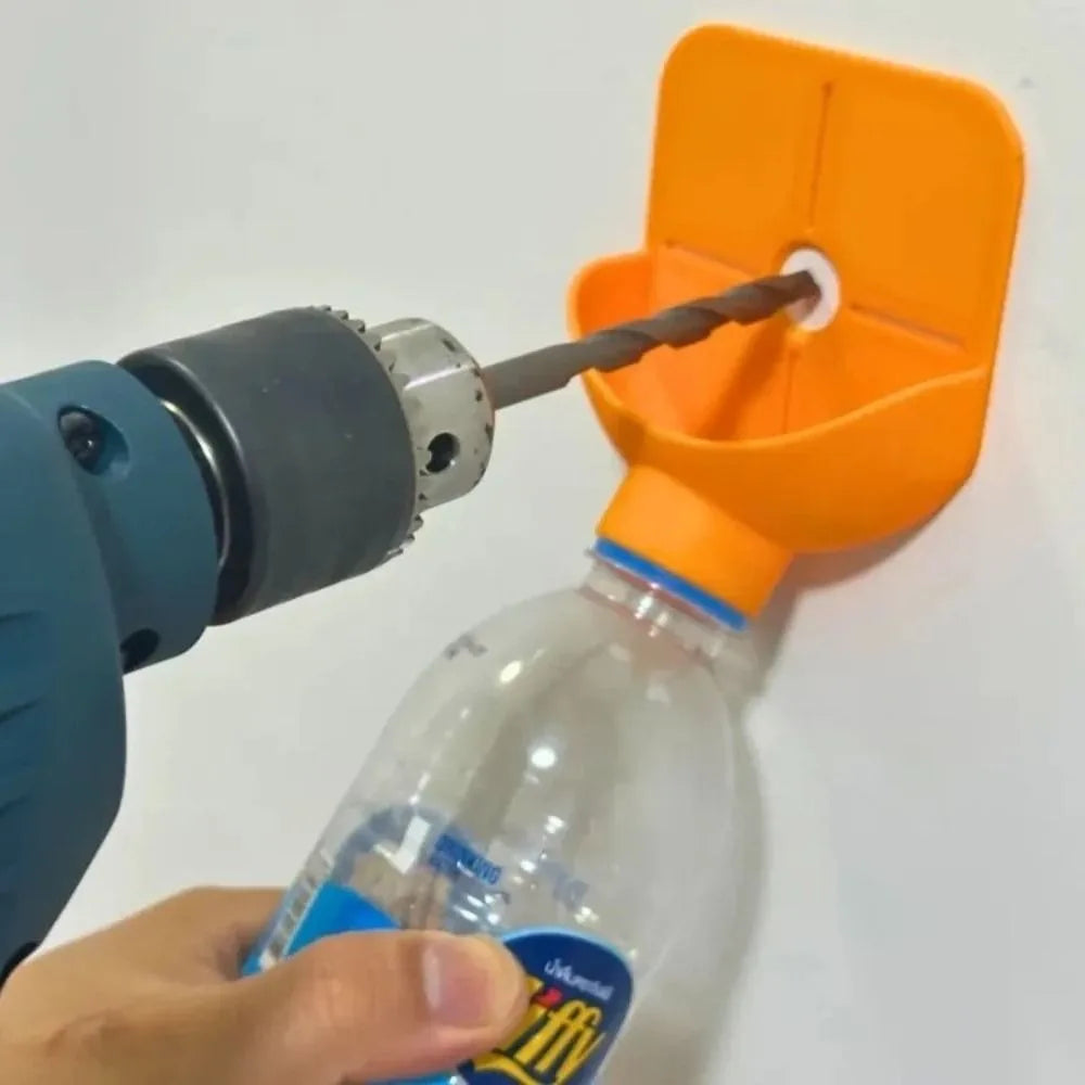 1 Pcs Universal High Efficiency Wall Drilling Dust Collector Box Non-Slip Large Capacity Drill Dust Collector Easy Installation - Profi-Group