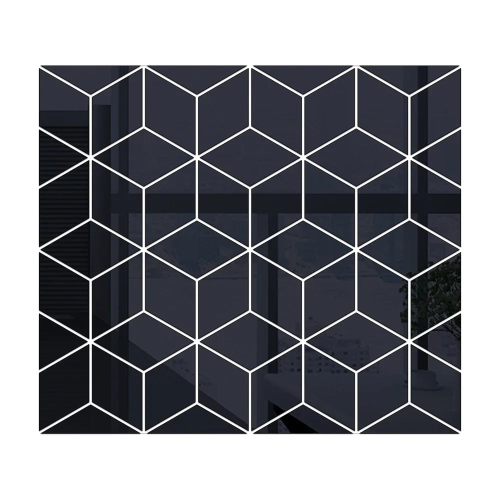 8/15/28/54pcs 3D Mirror Wall Sticker DIY Diamonds Triangles Acrylic Wall Stickers for Kids Room Living Room Home Decor adesivo Profi-Group