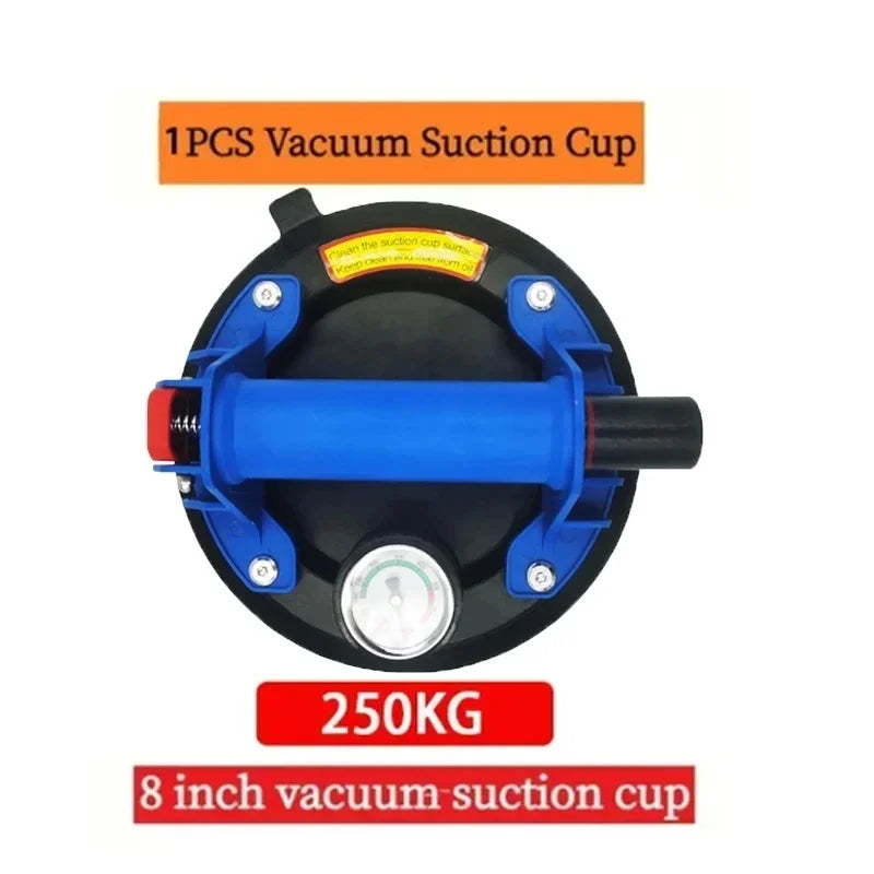 2PCS 1PCS 8 Inch Vacuum Suction Cup 250kg Air Pump Ventosas
