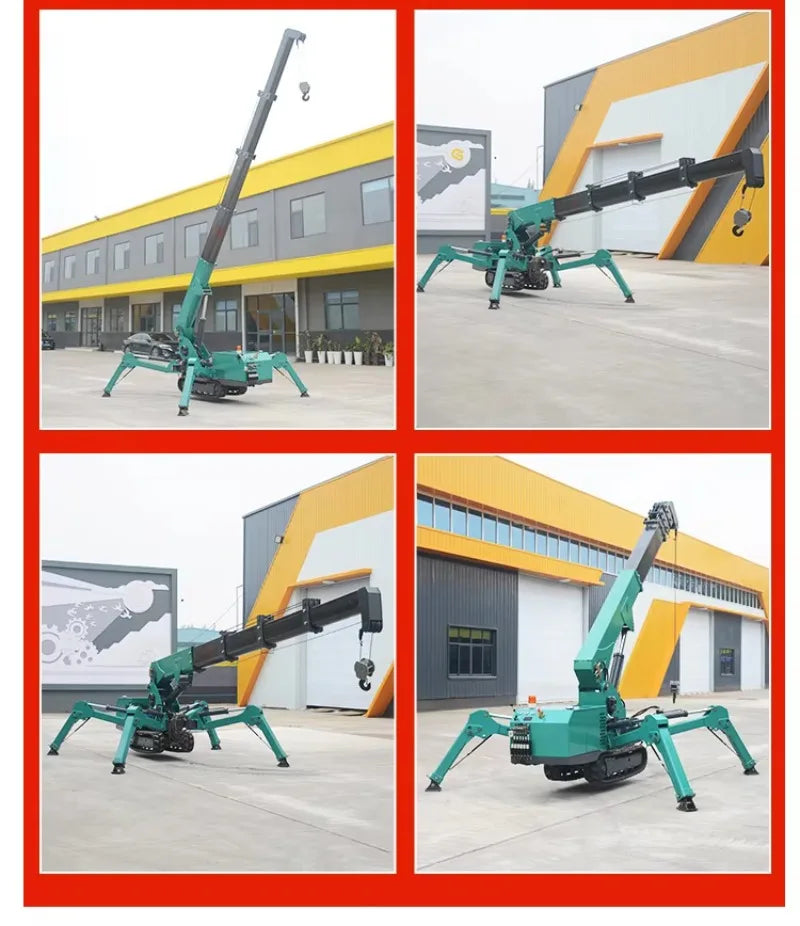 USA Europe Factory Spider Crane 5ton 8ton Spider Crane Profi-Group