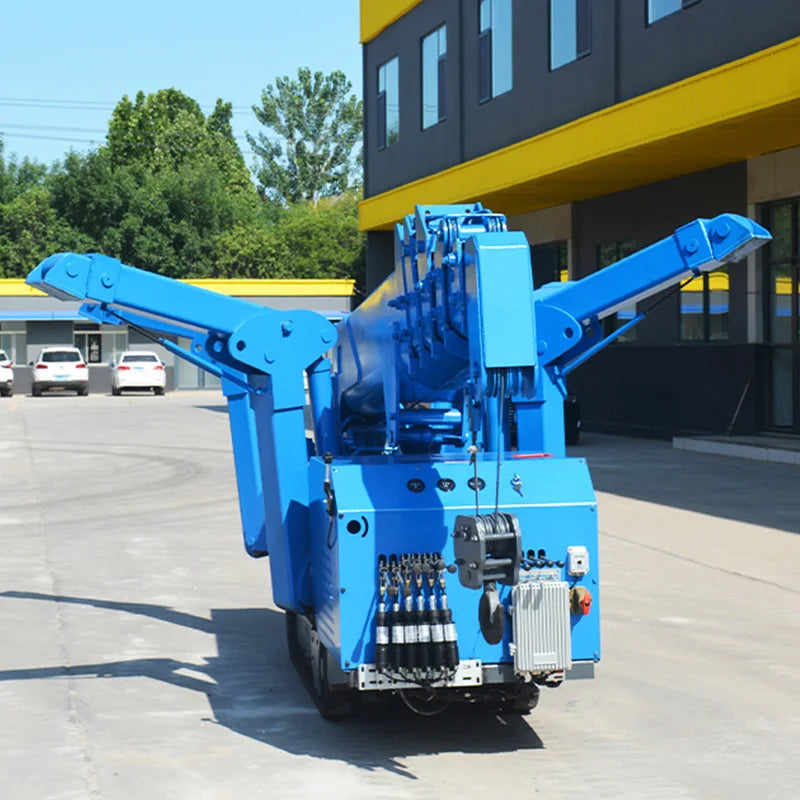 Spider Crane 1T 3T 5T Electric Mini Spider Crane Hydraulic Telescopic Boom Crawler Lifting Equipment for Building Industrial Use Profi-Group