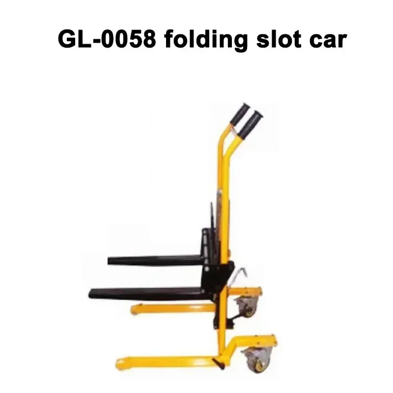200kg load-bearing forklift, portable manual handling stacker, light and small household lift truck, hydraulic unloading Profi-Group
