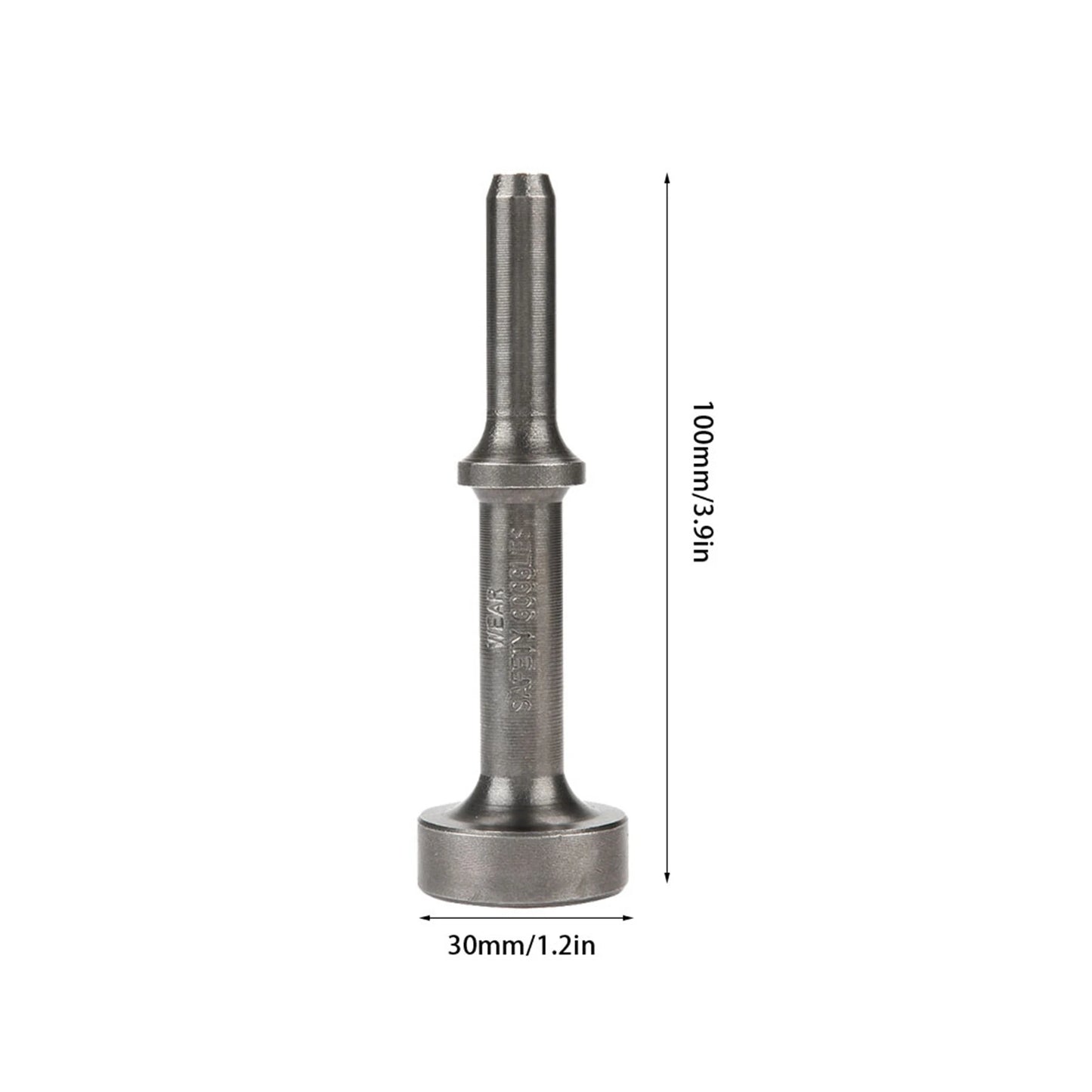 1Pc Smoothing Pneumatic Drifts Air Hammer Bit Set Extended Length Impact Tool Chrome molybdenum steel - Profi-Group