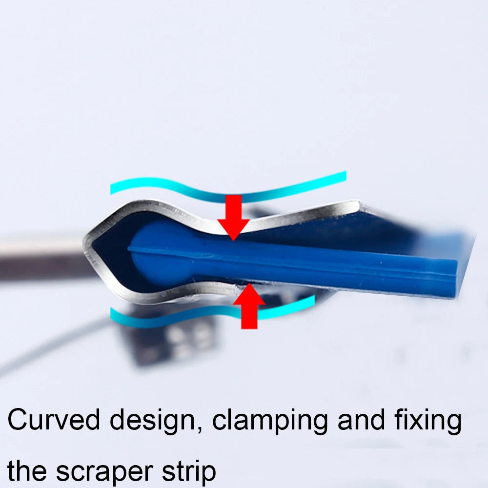 Washing Glass Wiper With Blade Stainless Steel Universal Profi-Group