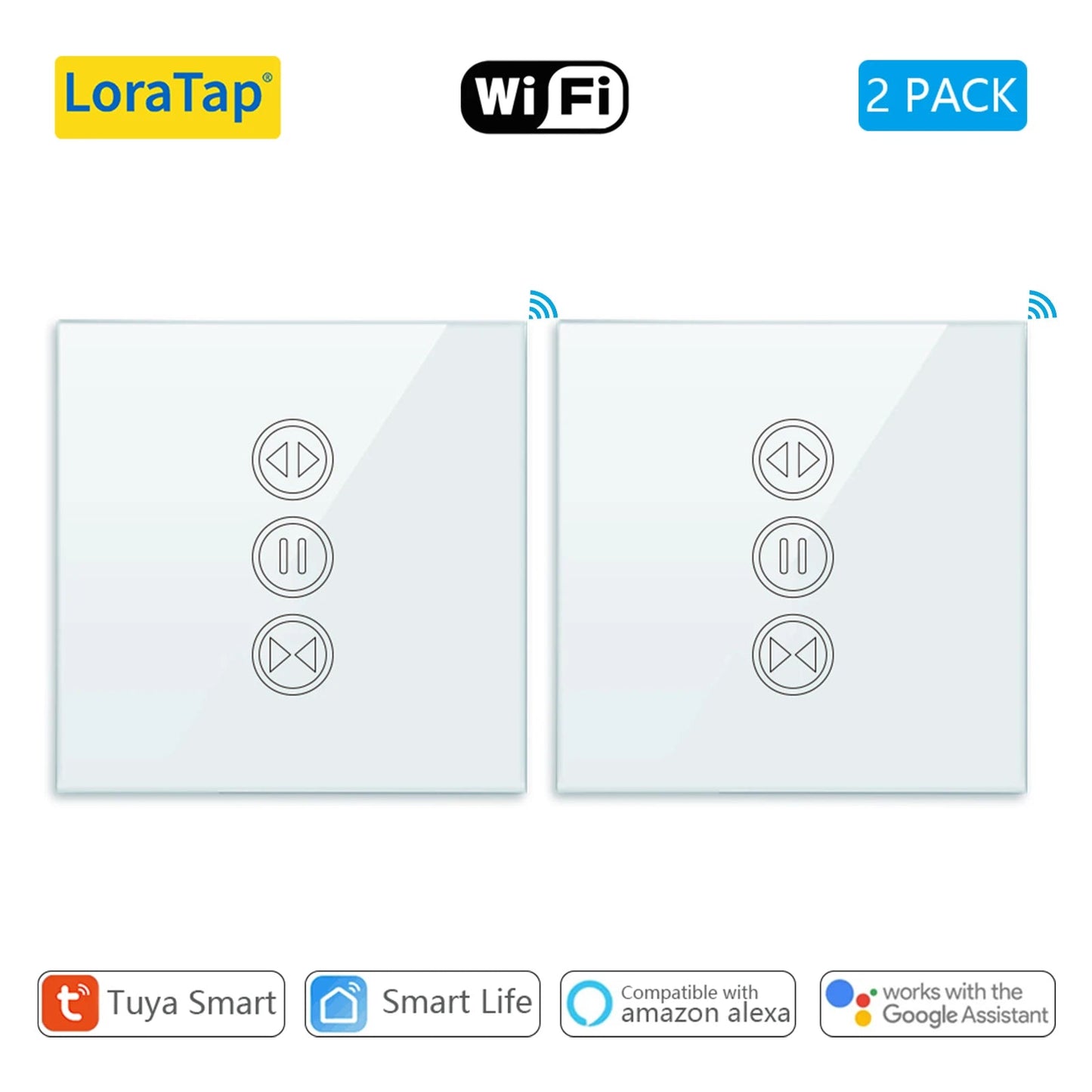 Smart WiFi Curtain Blinds Switch for Roller Shutter Electric Tubular Motor Google Home Alexa Echo Smart Home App Timer Profi-Group