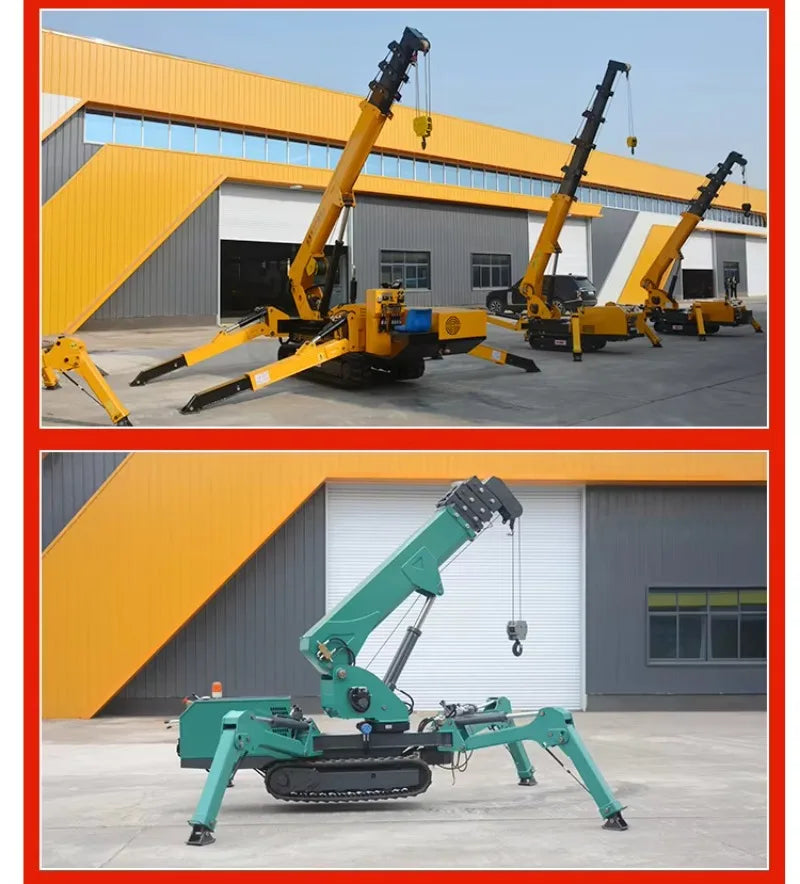 USA Europe Factory Spider Crane 5ton 8ton Spider Crane Profi-Group