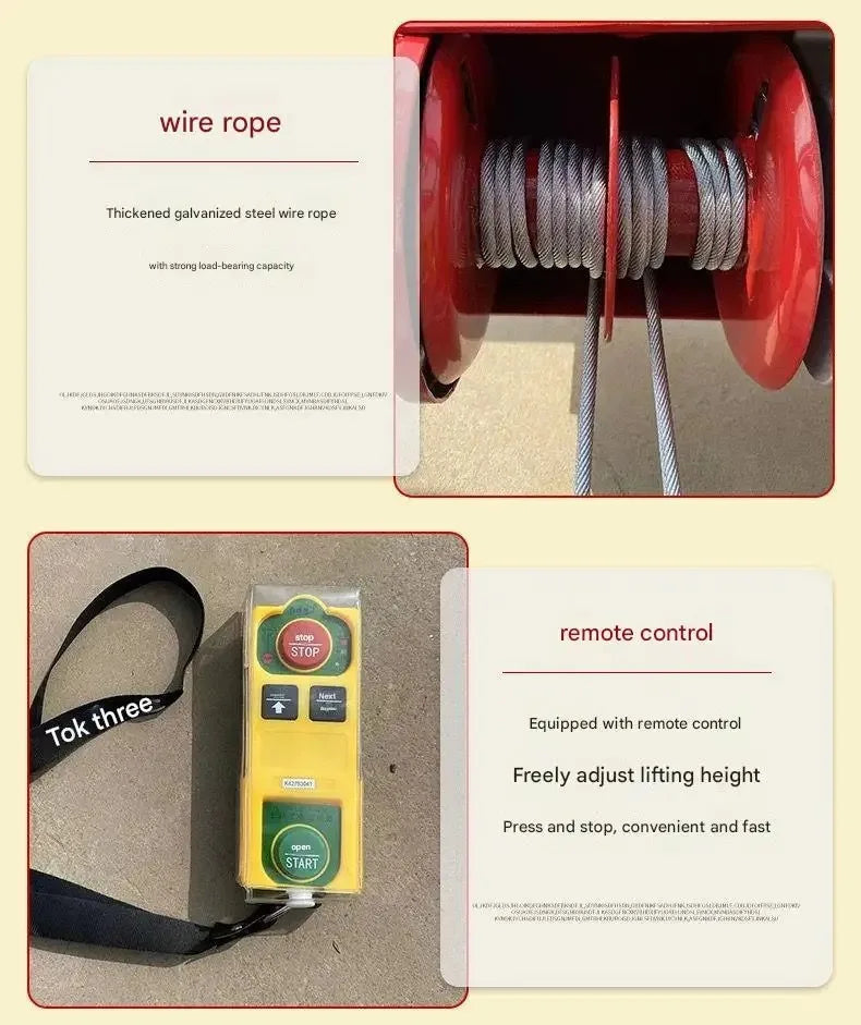 Electric Scaffolding Lifting Mobile Multi Function