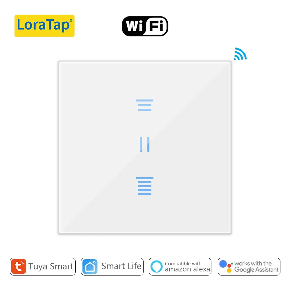 Smart WiFi Curtain Blinds Switch for Roller Shutter Electric Tubular Motor Google Home Alexa Echo Smart Home App Timer Profi-Group