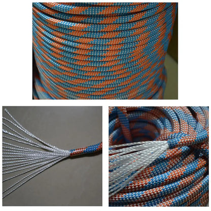 Desert&Fox Emergency Rope 10m/20m/30m/50m Wear Resistant 9mm Diameter