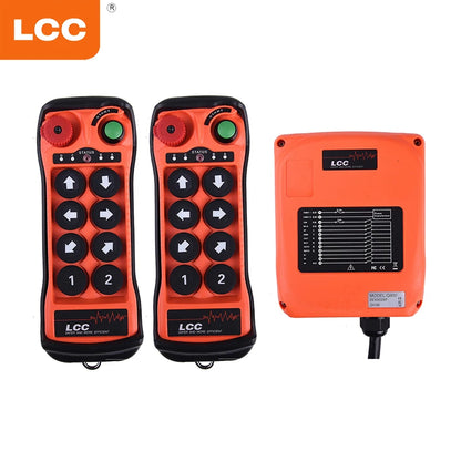 Elevator LCC Q808 Engine Hoists Wireless Universal Remote Control Radio Crane Controller AC/DC 12v 24v 433 mhz Electronic Switch