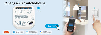 Smart WiFi Curtain Blinds Switch for Roller Shutter Electric Tubular Motor Google Home Alexa Echo Smart Home App Timer Profi-Group