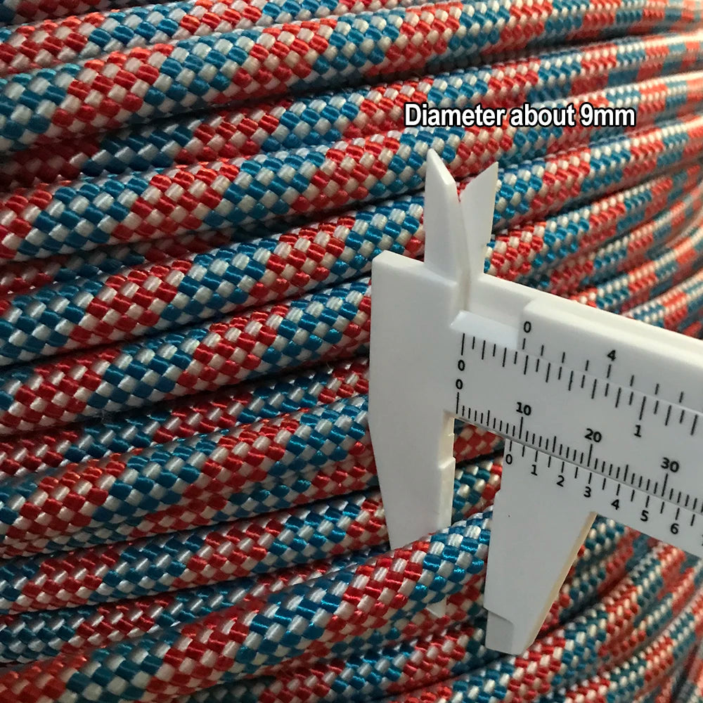 Desert&Fox Emergency Rope 10m/20m/30m/50m Wear Resistant 9mm Diameter