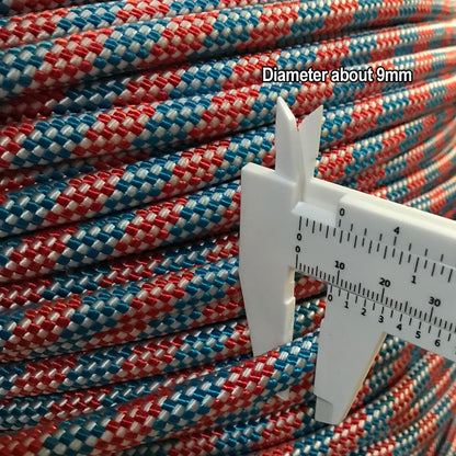Desert&Fox Emergency Rope 10m/20m/30m/50m Wear Resistant 9mm Diameter