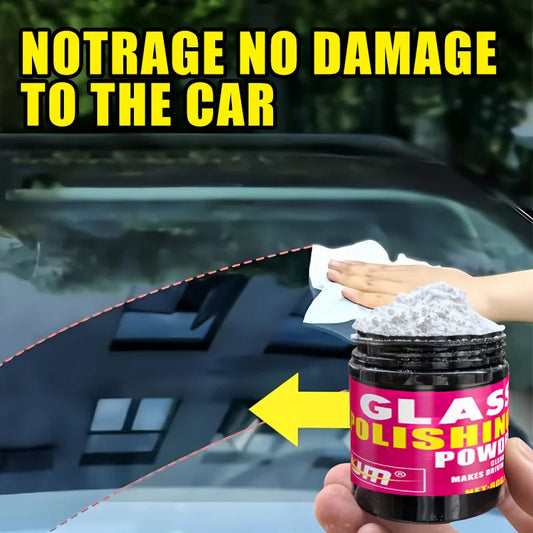 KJM 80g Car Glass Polishing Powder Scratch Remover Windshield Window Restore Clarity Safe No Damage Profi-Group