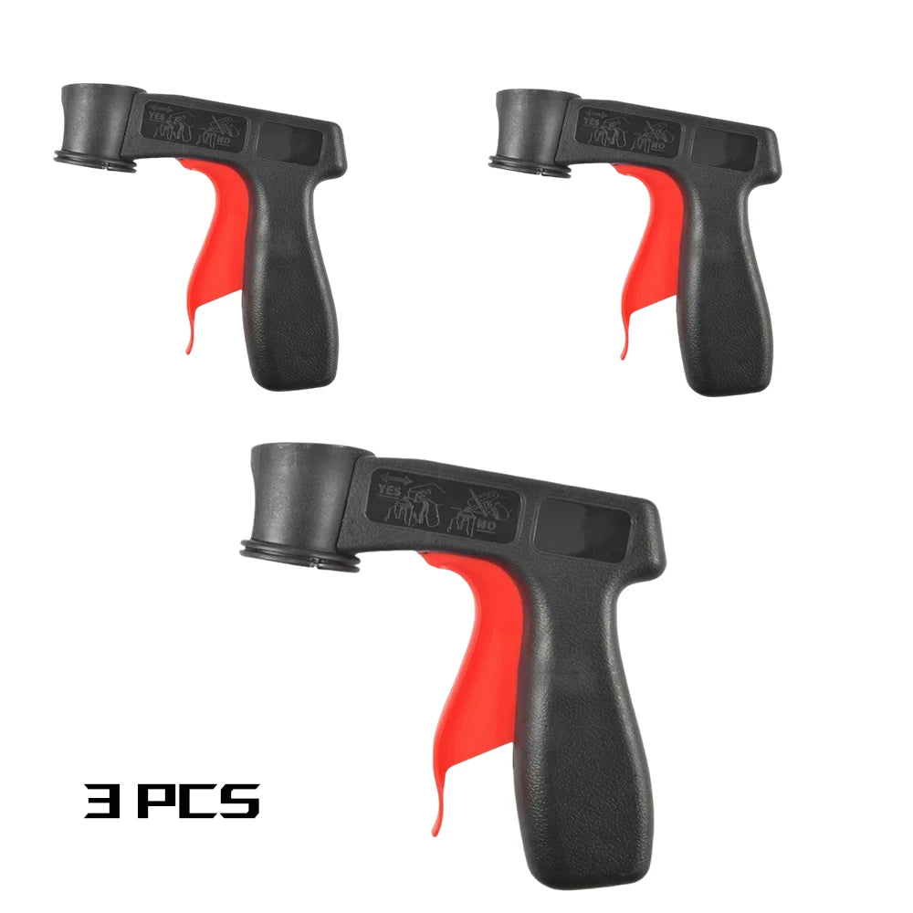 1 Pcs Plastic Portable Spray Paint Handle, Universal Reusable Color Changing Film Pasting Self Spraying Hand Spray Gun Profi-Group