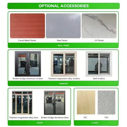 YG 2-6 Bedrooms Full Bathroom Second Floor Duplex Room Steel Folding 20ft 30ft 40ft Extendable Container House Profi-Group