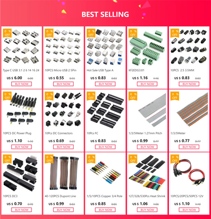 40-120PCS Dupont Line 10/15/20CM 30CM 40Pin Male to Male + Male to Female Female to Female Jumper Wire Dupont Cable for DIY KIT