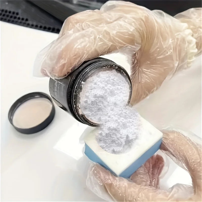 KJM 80g Car Glass Polishing Powder Scratch Remover Windshield Window Restore Clarity Safe No Damage Profi-Group