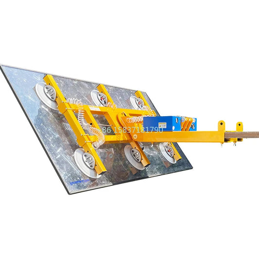 High Quality Glass Suction Cup Robot Forklift Use Stone Slab Granite Metal Sheet Glass Wooden Panel Suction Cup Vacuum Lifter Profi-Group