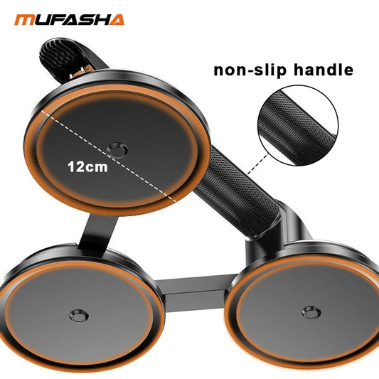 MUFASHA 20-75kg Aluminum Alloy Suction Cup Single/Double/Triple Claws Vacuum - Profi-Group