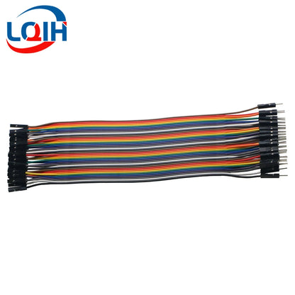 40-120PCS Dupont Line 10/15/20CM 30CM 40Pin Male to Male + Male to Female Female to Female Jumper Wire Dupont Cable for DIY KIT