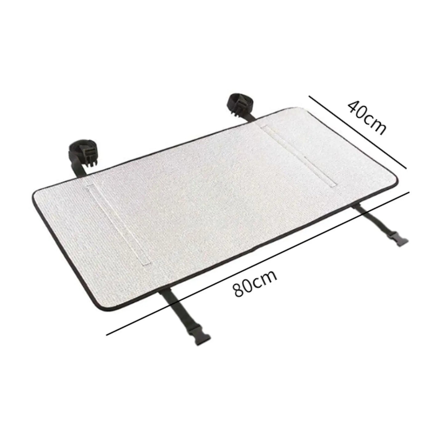1x Air Conditioner Cover Aluminum Foil Weather Waterproof Sunshade Air Conditioner Outer Cover for Outside Unit Outdoor