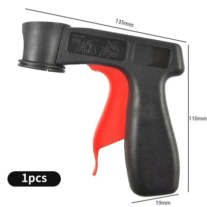 1 Pcs Plastic Portable Spray Paint Handle, Universal Reusable Color Changing Film Pasting Self Spraying Hand Spray Gun Profi-Group