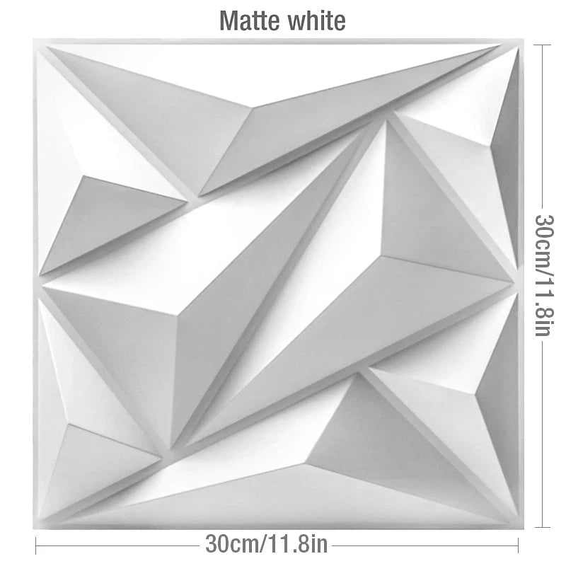 12Pcs 30x30cm Esports game 3D Wall Panel Diamond Design 3d Wallpaper non-self-adhesive 3D wall sticker 90s aesthetic room decor