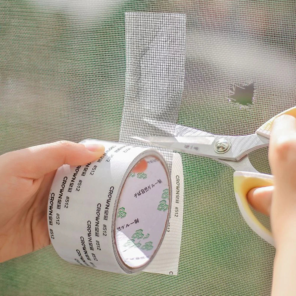1ps Easy-to-Apply Waterproof Window Screen Repair Tape – Keep Mosquitoes Out with Our Anti-Insect, Self-Adhesive Mesh Patch Profi-Group