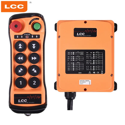 Elevator LCC Q808 Engine Hoists Wireless Universal Remote Control Radio Crane Controller AC/DC 12v 24v 433 mhz Electronic Switch