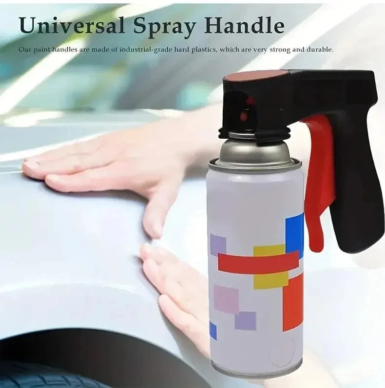 1 Pcs Plastic Portable Spray Paint Handle, Universal Reusable Color Changing Film Pasting Self Spraying Hand Spray Gun Profi-Group