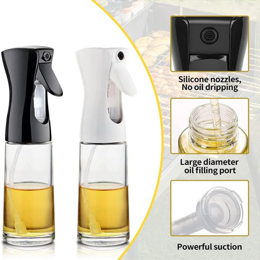 Oil Spray for Cooking - Olive Oil Dispenser Bottle Sprayer Mist-Reusable Food Grade Oil Vinegar,Spray Bottle Kitchen Accessories - Profi-Group