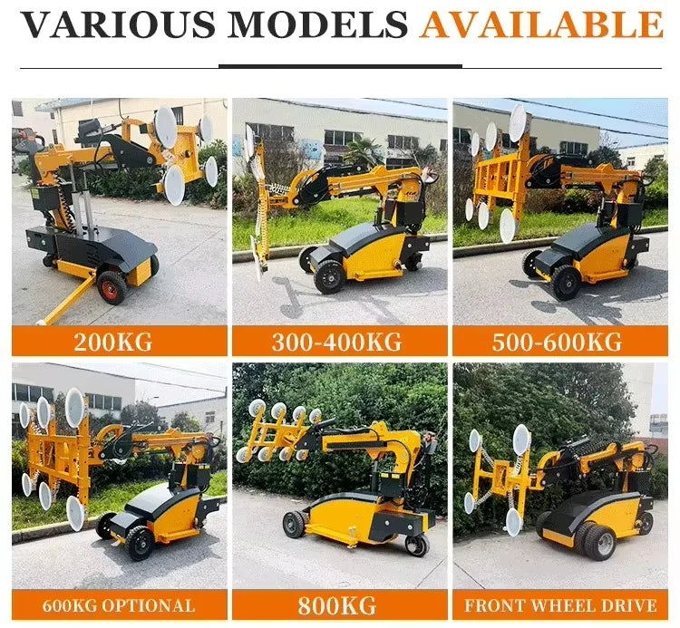 "ARENA" Robot Glazing Lift Machine 800KG 1000KG Capacity Commercial Window Installation Fast Delivery Curved Glass Handler Wholesale