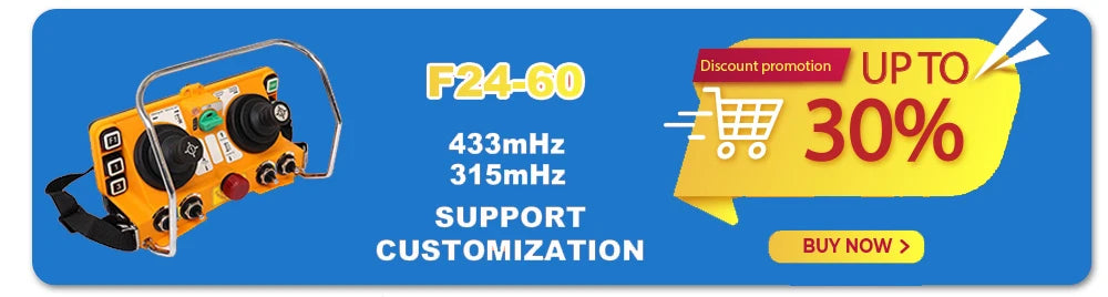 Elevator LCC Q808 Engine Hoists Wireless Universal Remote Control Radio Crane Controller AC/DC 12v 24v 433 mhz Electronic Switch