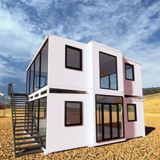 YG 2-6 Bedrooms Full Bathroom Second Floor Duplex Room Steel Folding 20ft 30ft 40ft Extendable Container House Profi-Group