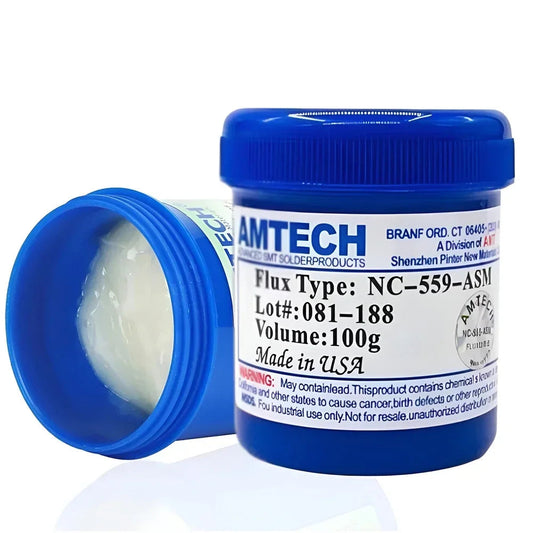 1Pc NC-559-ASM 100g Lead-Free Solder Paste Flux No-clean Welding Flux For SMT BGA Reballing Soldering Welding Repair Tool Profi-Group
