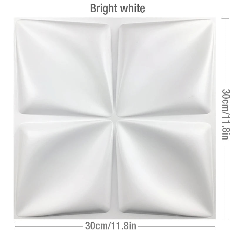 12Pcs 30x30cm Esports game 3D Wall Panel Diamond Design 3d Wallpaper non-self-adhesive 3D wall sticker 90s aesthetic room decor