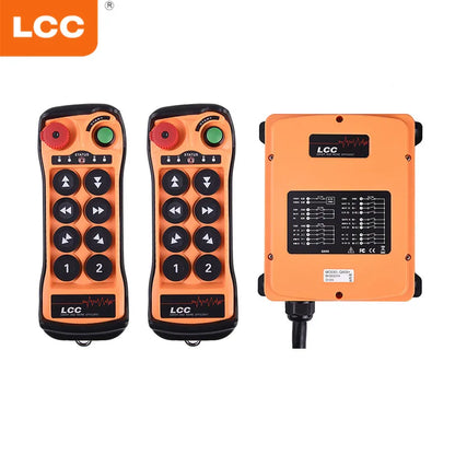 Elevator LCC Q808 Engine Hoists Wireless Universal Remote Control Radio Crane Controller AC/DC 12v 24v 433 mhz Electronic Switch